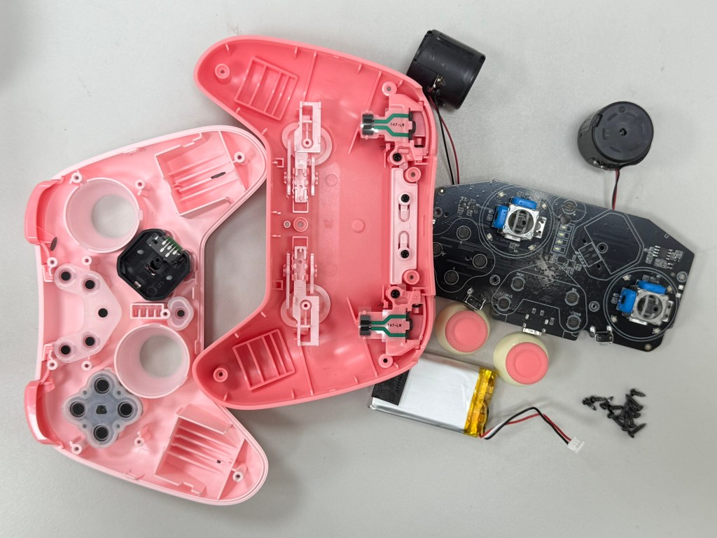【極想】NS Pro無線手把 Hello Kitty 特仕版&nbsp;完整拆解